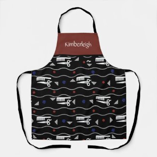 Hair Dresser Beautician Cosmetologist Hair Stylist Apron