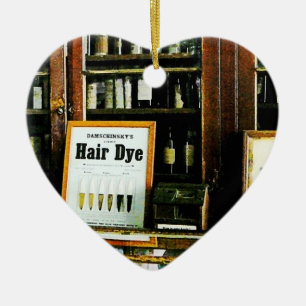 Hair Dye Ceramic Ornament