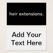 Hair Extensions (Front & Back)