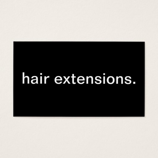 Hair Extensions (Front)