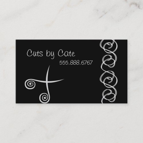 Hair Flair Business Card Template