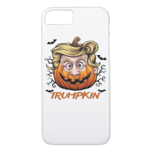 Hair Funny Pumpkin Halloween Boo - Political Humor iPhone 8/7 Case