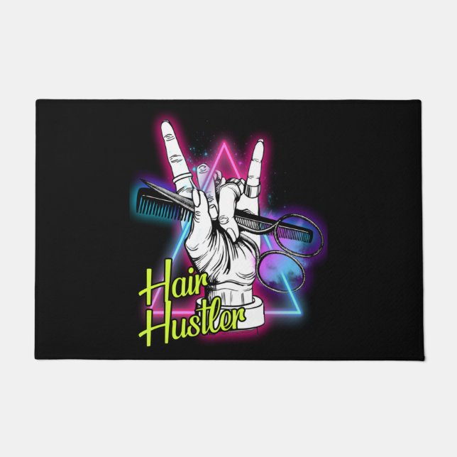 Hair Hustler Doormat (Front)