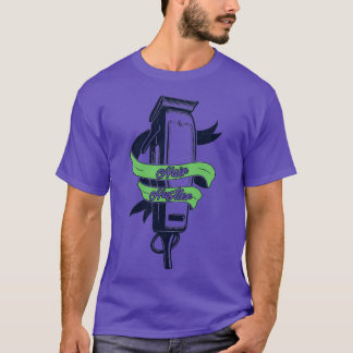 Hair Hustler Funny Hairdresser Hairstylist Barber  T-Shirt