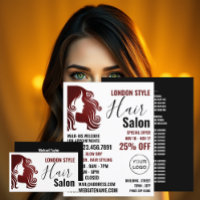 Hair Logo, Hair Stylist, Hair Salon Advert