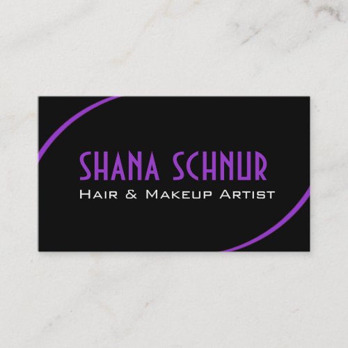 Hair &amp; Makeup Business Card