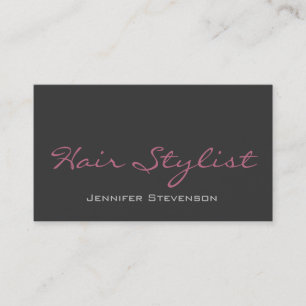 Hair Makeup Cosmetologist Professional Business Business Card