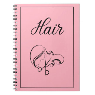 Hair Notebook | Blush Notebook