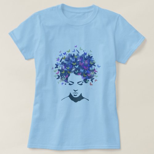 Hair of Butterflies T_Shirt