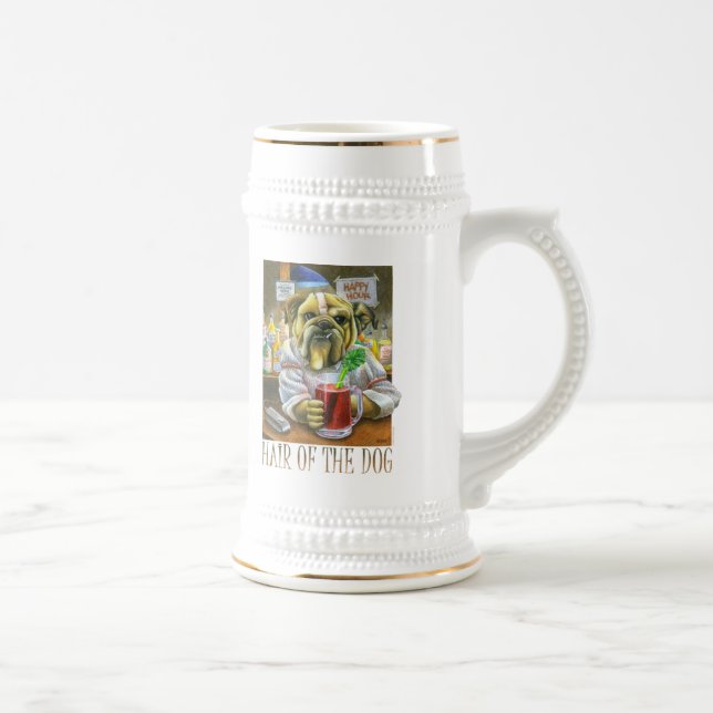Hair of the Dog (Hangover Help) Beer Stein (Right)