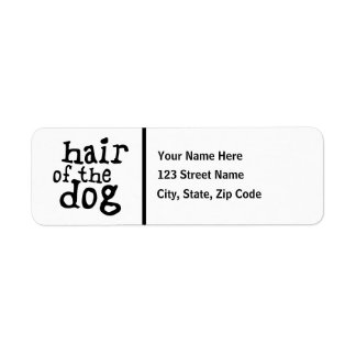 Hair of The Dog Label