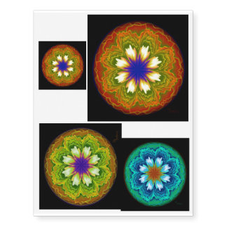 "Hair Rochelles" Temporary Tattoo