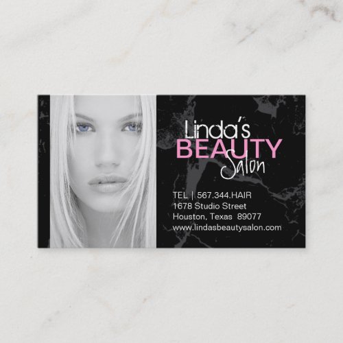 HAIR SALON AND SPA BUSINESS CARD
