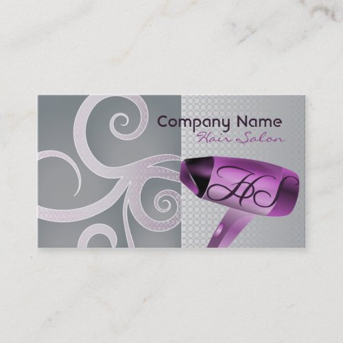 hair salon business card