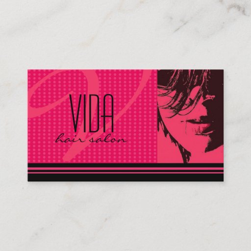 Customizable Hair Salon Business Card