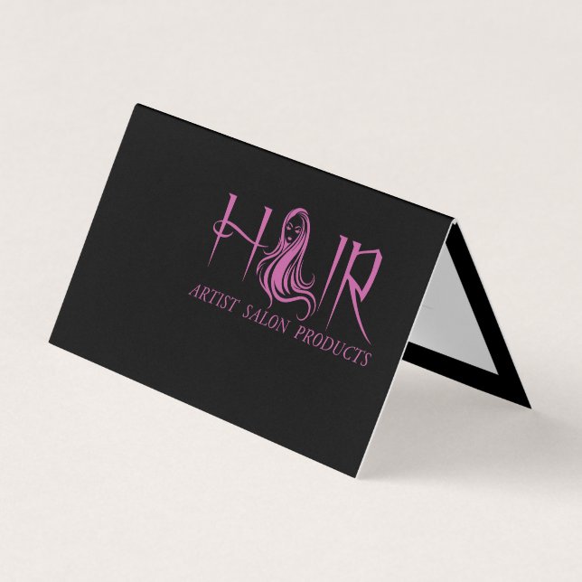 Hair Salon - Business Card (Front)