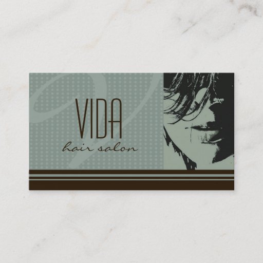 Customizable Hair Salon Business Card