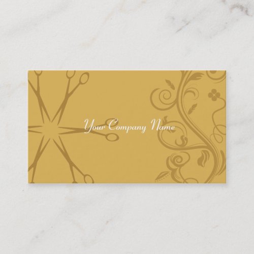 Hair salon business card