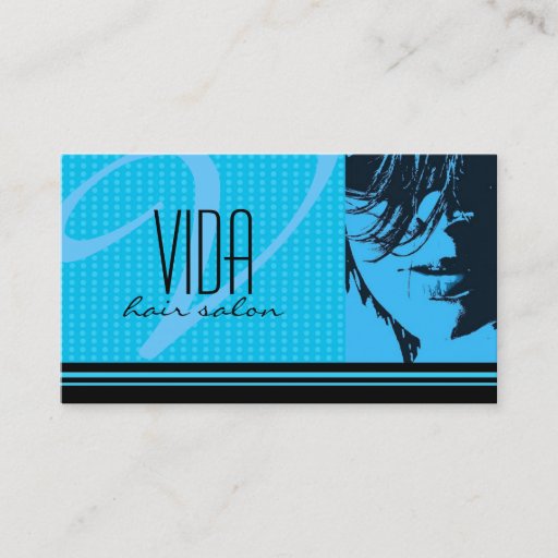 Customizable Hair Salon Business Card