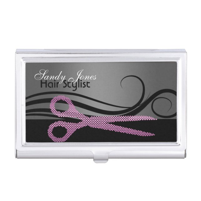 Hair salon business card holder (Front)
