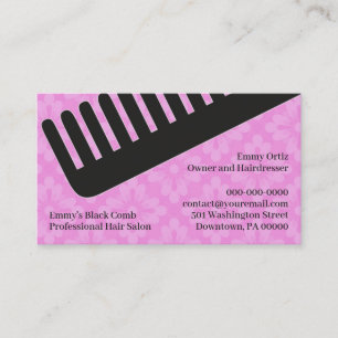 Hair Salon Business Card Template