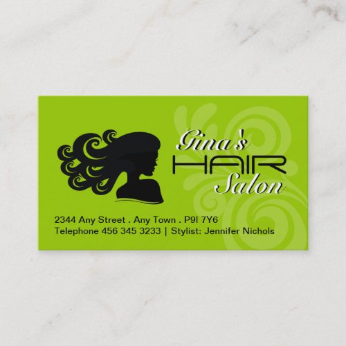Hair Salon Business Cards