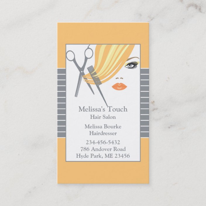 Hair Salon Business Cards