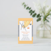Hair Salon Business Cards (Standing Front)