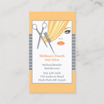 Hair Salon Business Cards by all_items at Zazzle
