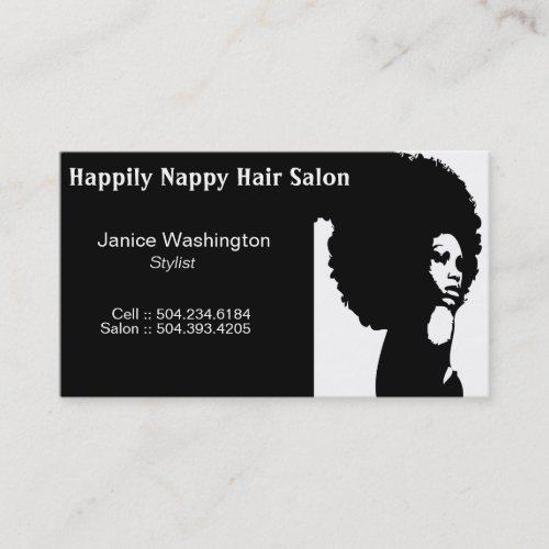 Hair Salon Business Cards