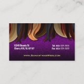 Hair Salon Business Cards (Back)