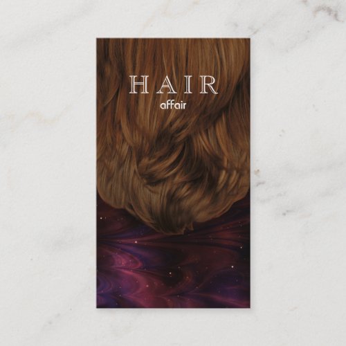 Hair Salon Business Cards Pink Black