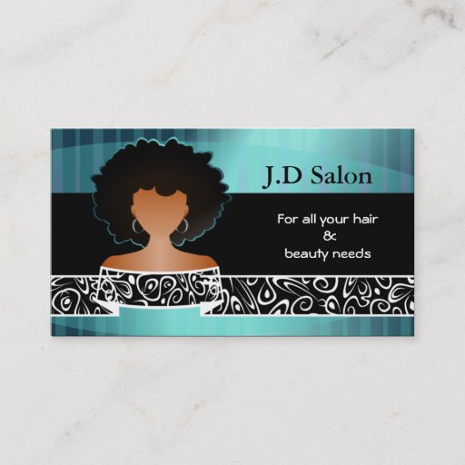 Customizable Hair Salon businesscards Business Cards