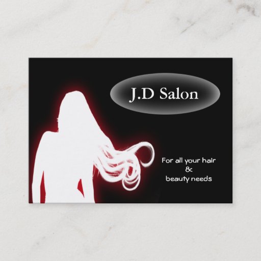Customizable Hair Salon businesscards Business Card