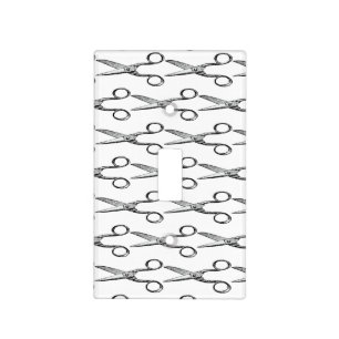 Hair salon decor light switch cover