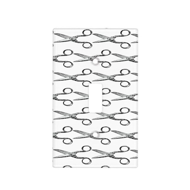 Hair salon decor light switch cover (Front)