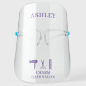 Hair Salon Face Shield (Front)