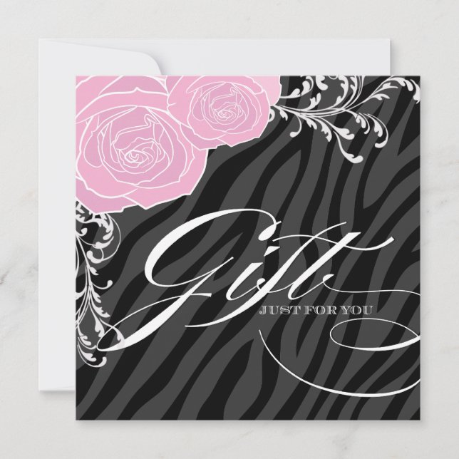 HAIR SALON GIFT CERTIFICATE (Front)