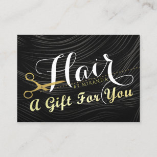 Hairstylist Gift Certificates Zazzle