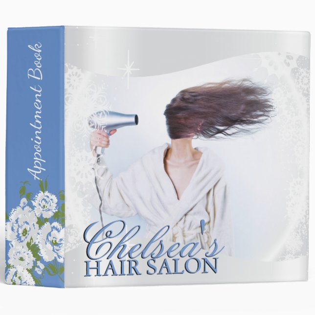 Hair Salon Models Binder (Front/Spine)