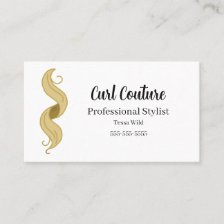Hair Salon Personalized Business Card