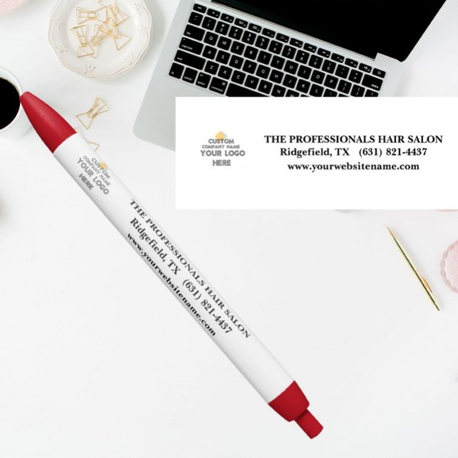 Hair Salon Personalized Logo Promotional  Pen (Creator Uploaded)