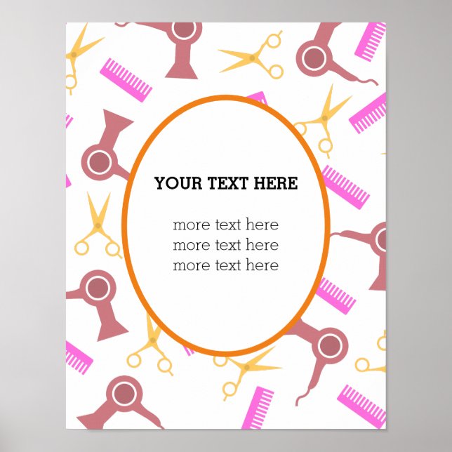 Hair Salon poster (Front)