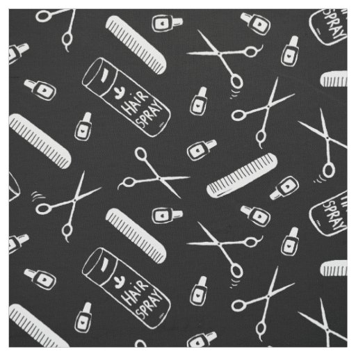 Hair Salon Scatter Fabric