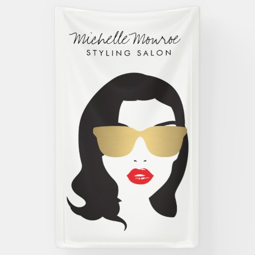 Hair Salon Stylist Beauty Girl Banner
