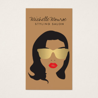 Hair Salon, Stylist, Beauty Girl II Business Card