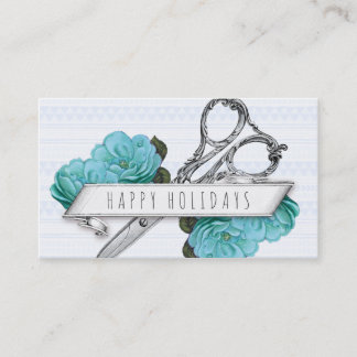 Hair salon stylist holiday coupon gift card xmas