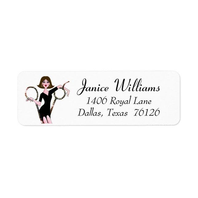 Hair Stylist And Crafty Diva Labels (Front)