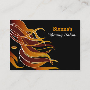 Hair stylist appointment card