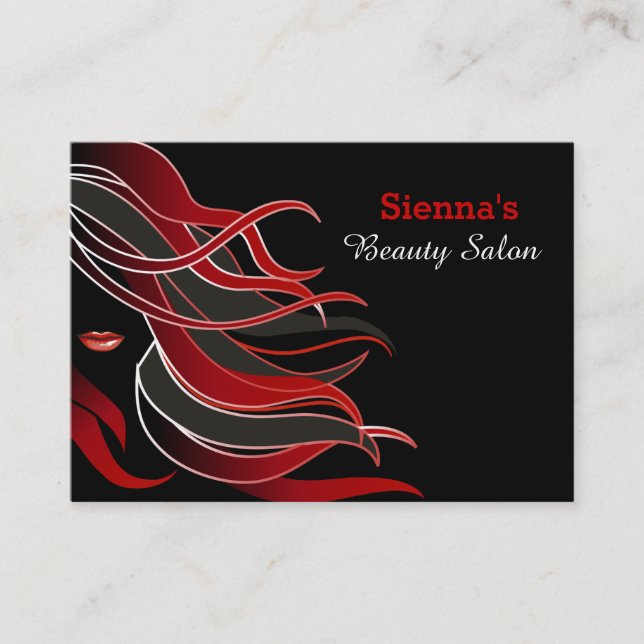 Hair stylist appointment card (Front)